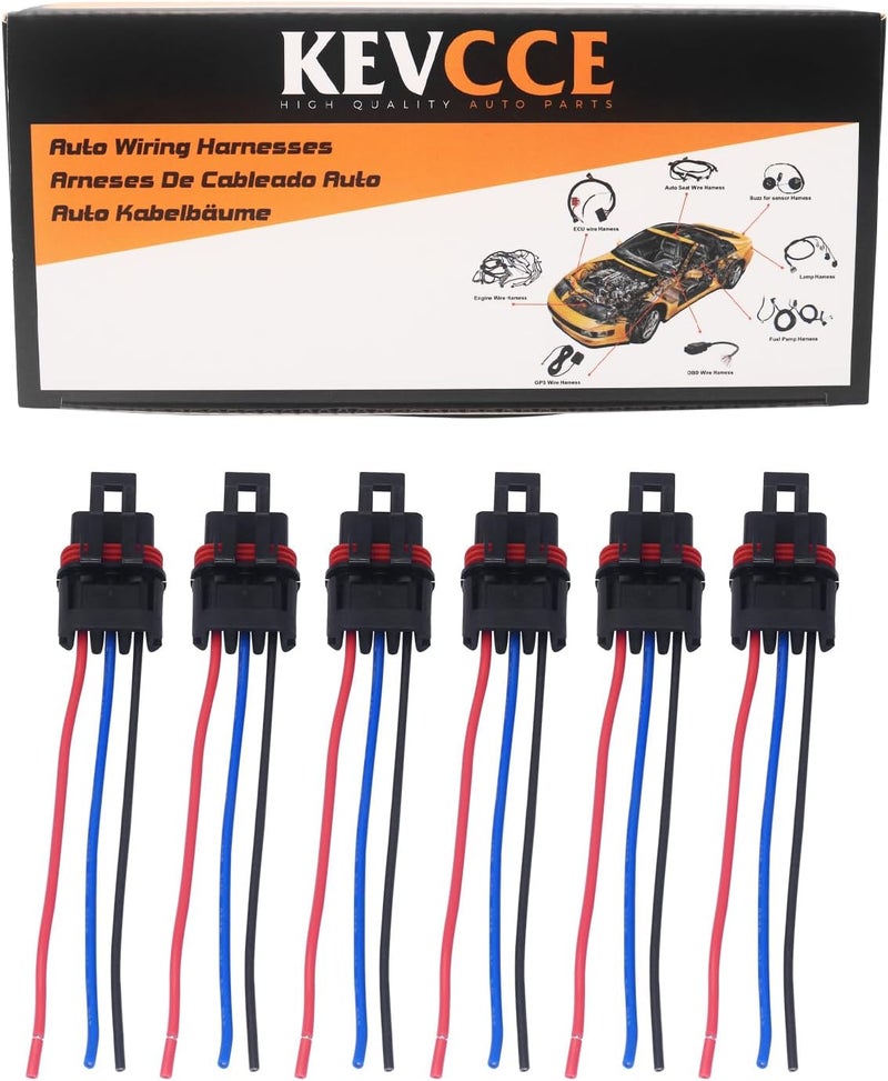KEVCCE Bus Bar Pulse Power Plugs Pigtail Connector for Polaris Plug 2018 2019 2020 2021 2022 2023 2024 Ranger XP 1000 RZR Pro RS1 General Bus Bar Harness Pigtail Connectors ‎4016007 4018346 - Image 1
